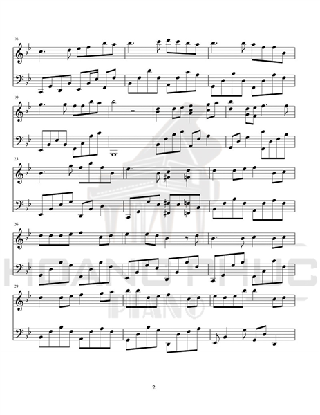 Top 16 Sheet piano không lời Tuyển chọn sheet nhạc piano hay nhất quen thuộc