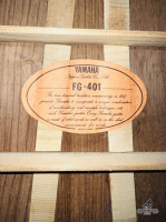 Yamaha Fg-401 Case Yamaha Zin Made In Japan