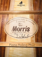 Đàn guitar acoustic Morris WS-40E nhập khẩu chính hãng từ Nhật| Piano Hoàng Phúc