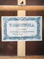 Guitar Matsuoka M40 Tem Xanh Nhập Khẩu Trực Tiếp Từ Nhật