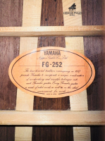 Đàn guitar Yamaha FG 252 nhập khẩu chính hãng từ Nhật| Piano Hoàng Phúc