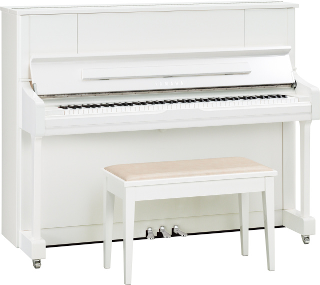 U1J được thiết kế dựa trên dòng đàn piano acoustic loại đứng U series của Yamaha