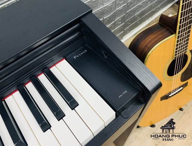 ĐÀN PIANO CASIO PX-770 B| MÀU ĐEN NHÁM| BẢO HÀNH 12 THÁNG| HỖ TRỢ TRẢ GÓP.