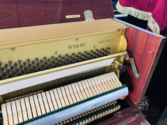 ĐÀN PIANO YAMAHA W116SC LÀ DÒNG PIANO SERIES CAO CẤP| KẾT HỢP BỘ SILENT|PIANO HOÀNG PHÚC
