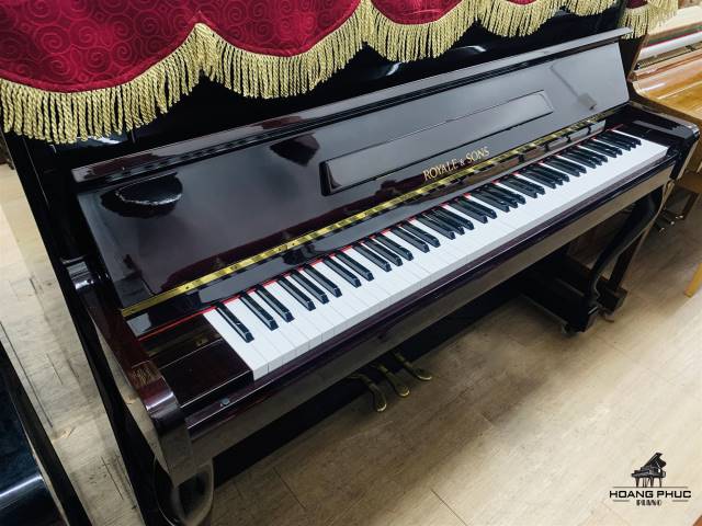 DÒNG ĐÀN PIANO CƠ ROYALE AND SONS RS-114D MADE IN KOREA |HỖ TRỢ TRẢ GÓP|BẢO HÀNH 5 NĂM|PIANO HOÀNG PHÚC
